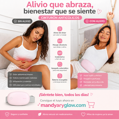 Portable Menstrual / cinturón anticólicos