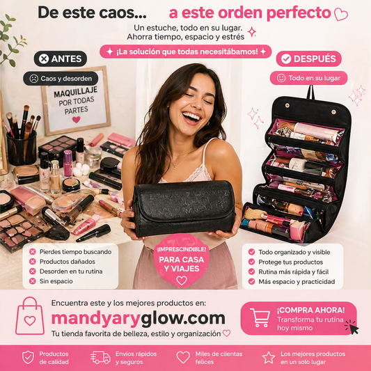 Estuche Bolso Organizador Maquillaje