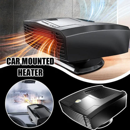 Calentador de Coche Portátil Desempañador Multifuncional Soplador de Aire Caliente para Vehículo Dispositivo de Calefacción Automático