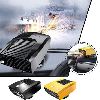 Calentador de Coche Portátil Desempañador Multifuncional Soplador de Aire Caliente para Vehículo Dispositivo de Calefacción Automático