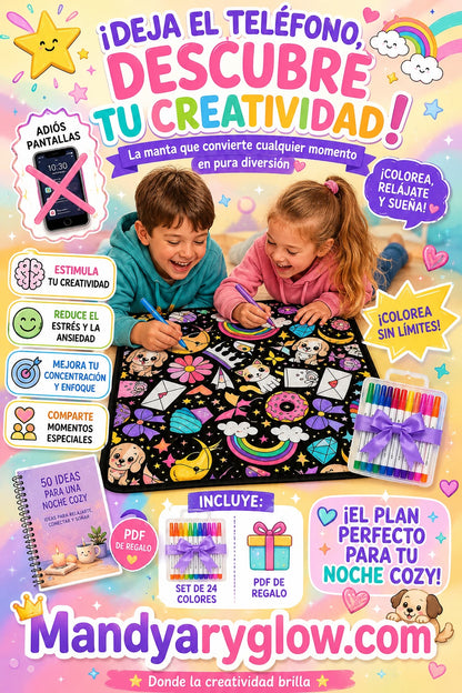 Manta divertida para toda la familia