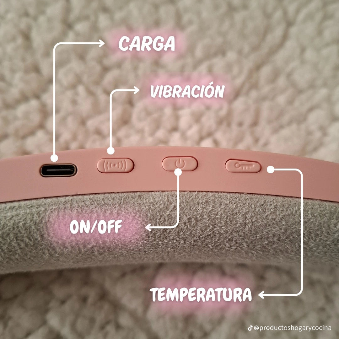 Portable Menstrual / cinturón anticólicos